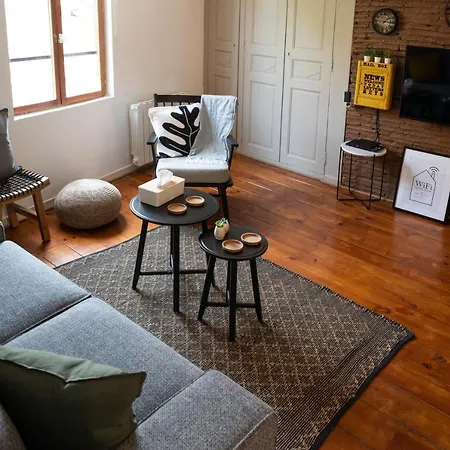 Lägenhet Redbrick's Bergerac, Au Coeur Du Centre Historique